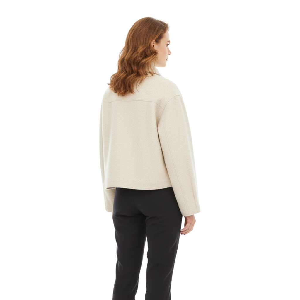 Damen Fleecejacke mit Reißverschluss – Westmere SoftWool Jacke mit Taschen