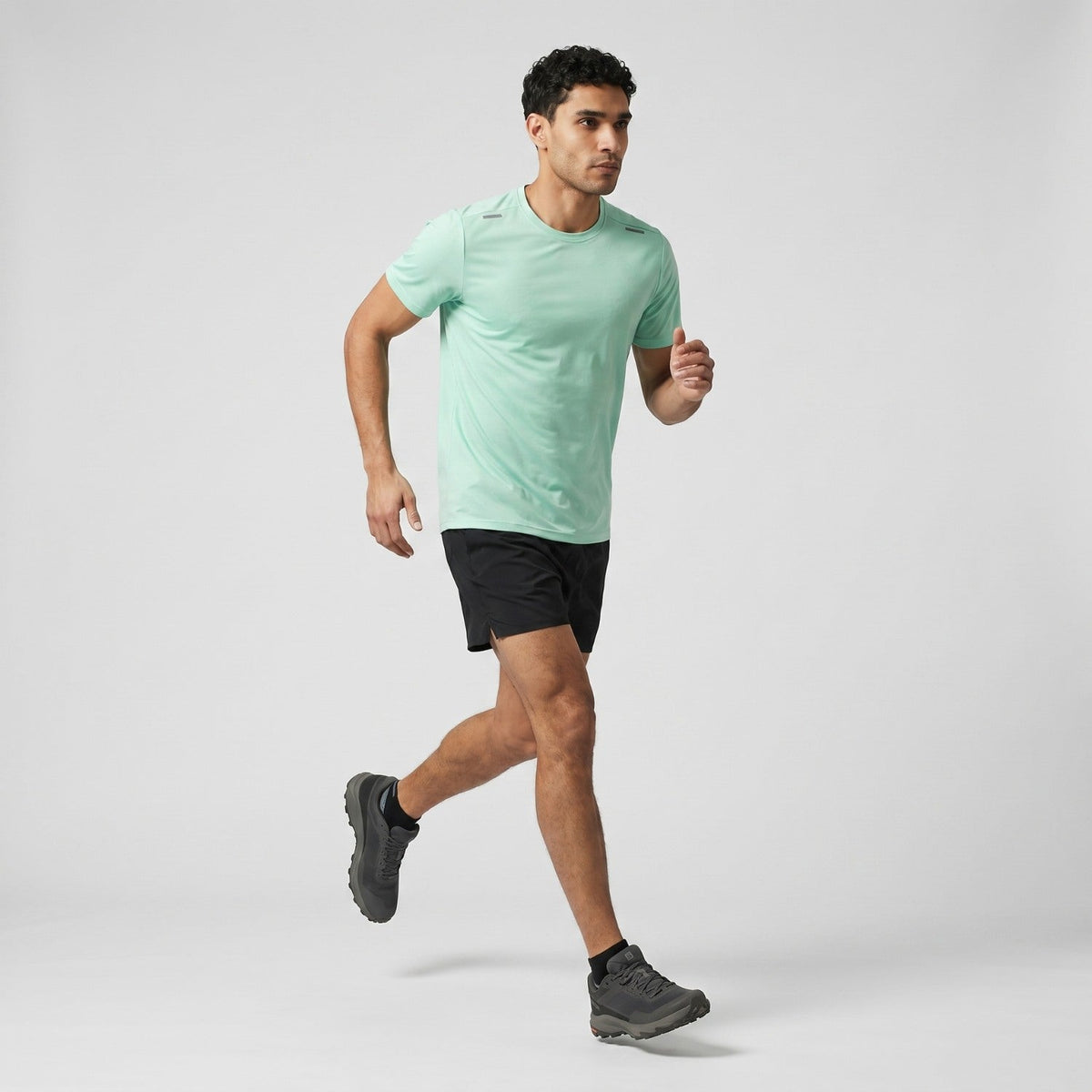 Herren Lauf-T-Shirt schnelltrocknend – feuchtigkeitsableitend