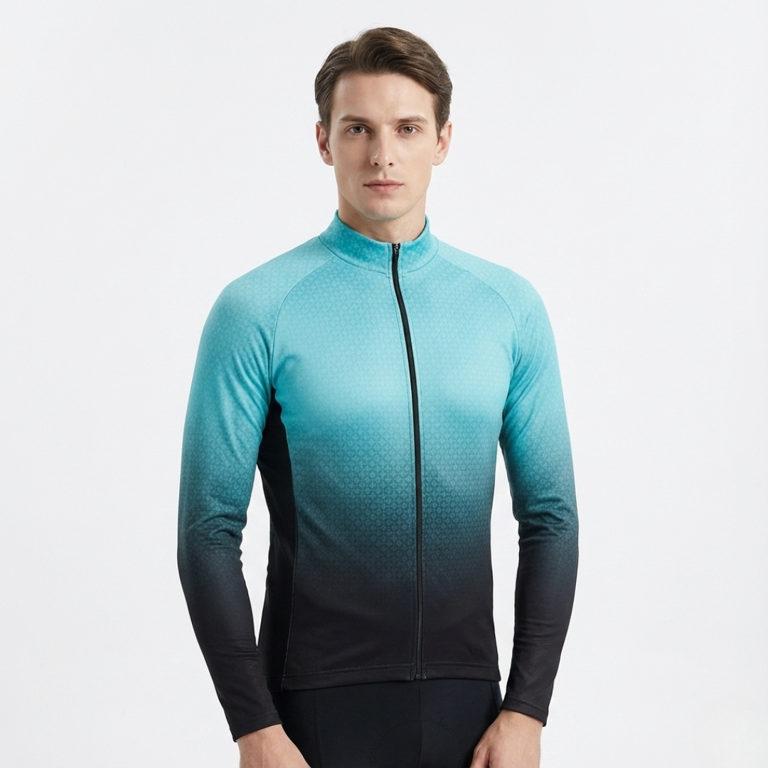 VeloTherm Herren-Langarm-Radtrikot