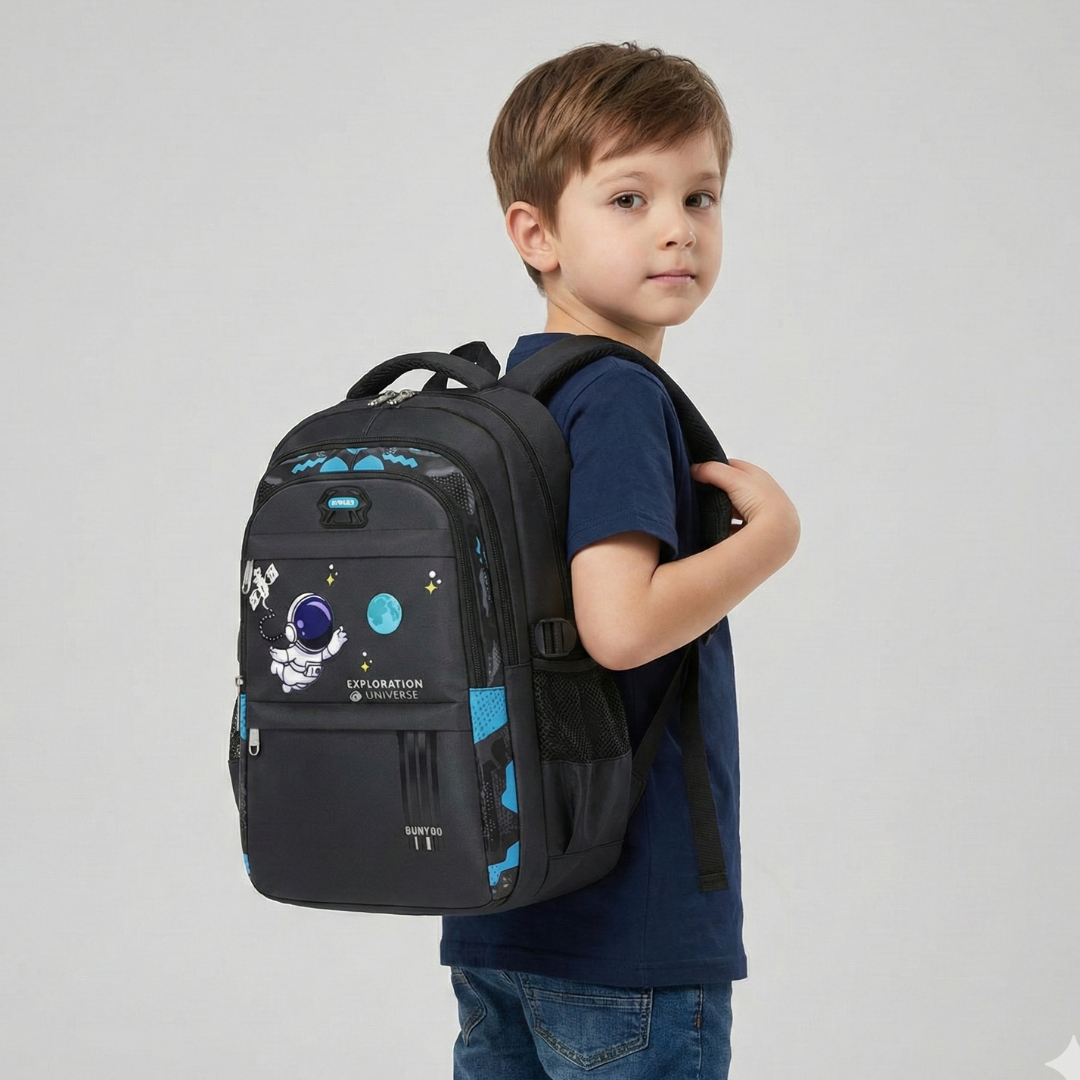 AstroVibe Wasserdichter Polyester-Schulrucksack