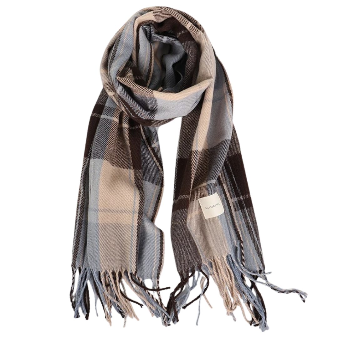 WinterWeb | Warmer Karoschal mit weichem Griff