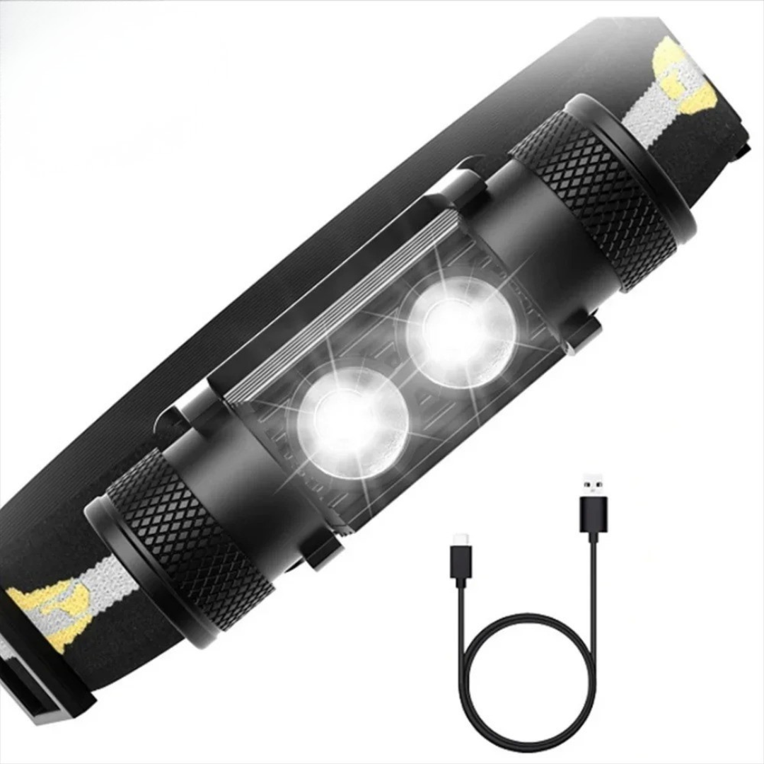 snoutatelier | Trailuxe Aufladbare Dual-LED-Stirnlampe