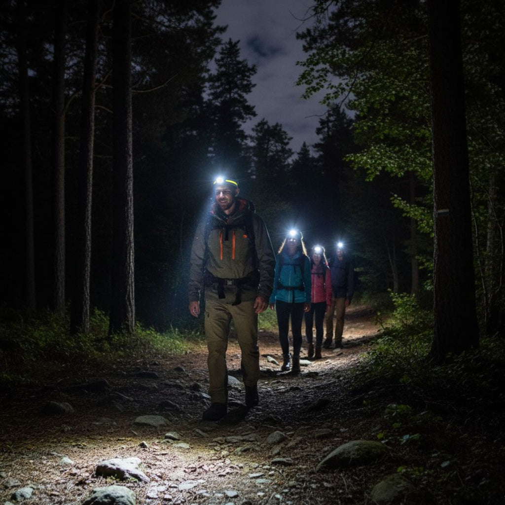 THUNDERLIGHT - Profi Stirnlampe 1000 Lumen inkl. Rotlichtmodi