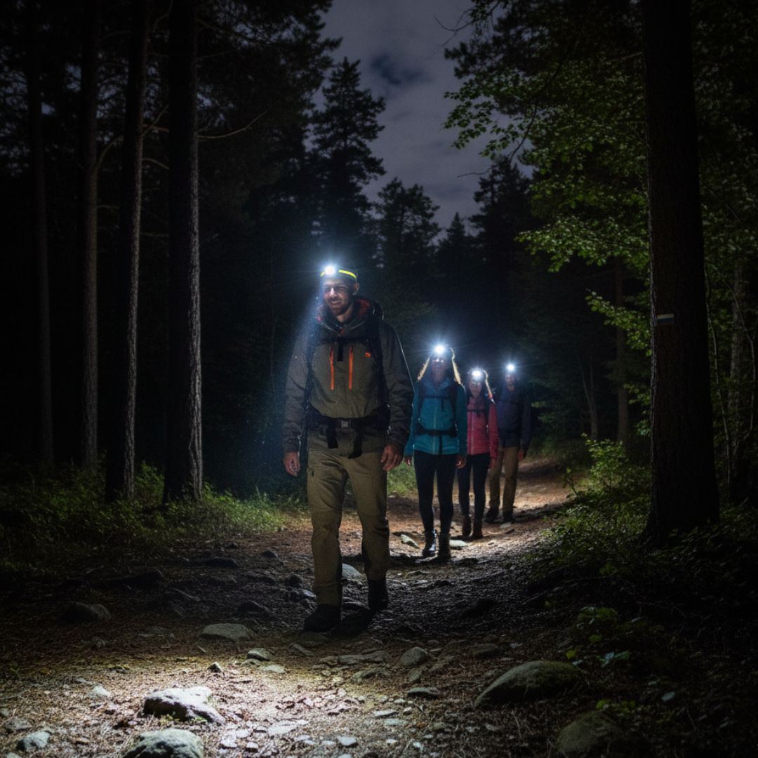 THUNDERLIGHT - Profi Stirnlampe 1000 Lumen inkl. Rotlichtmodi