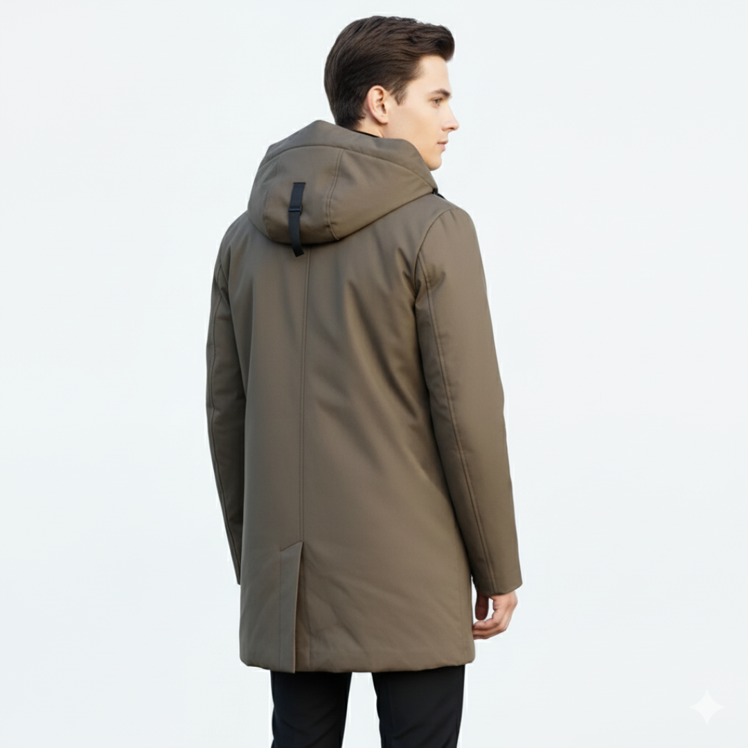 Wasserdichte Softshelljacke für Herren – Winddichte Regenjacke mit Kapuze