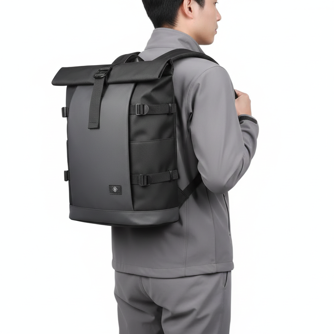 Wasserdichter Roll-Top-Rucksack