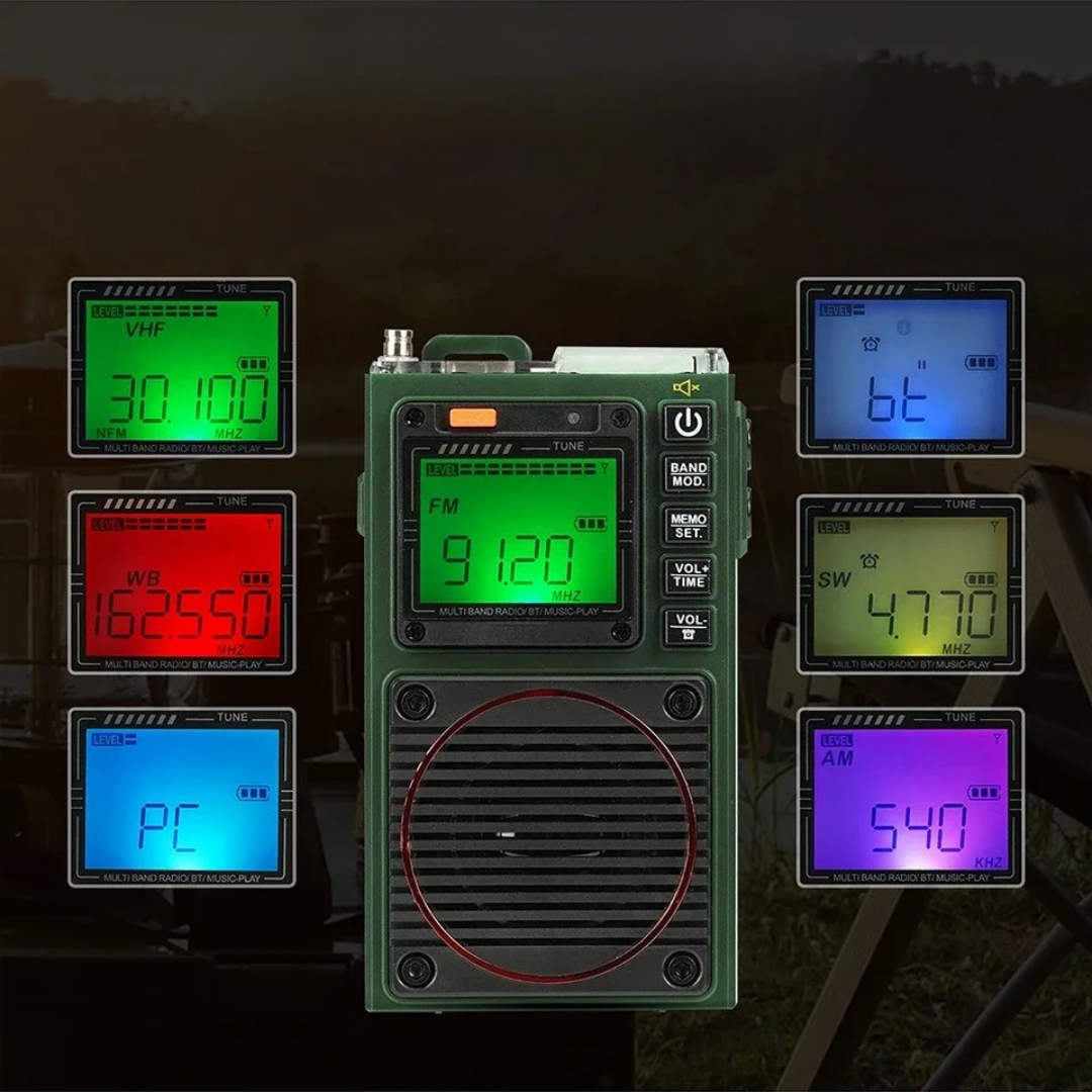 AstraWave Tragbares Multiband-Radiogerät