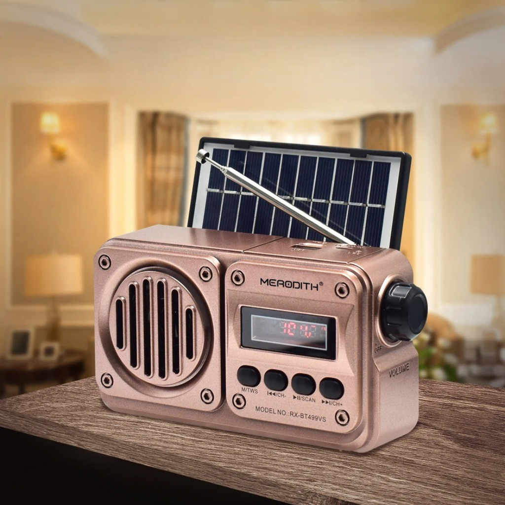 Radionex Tragbares Solarradio