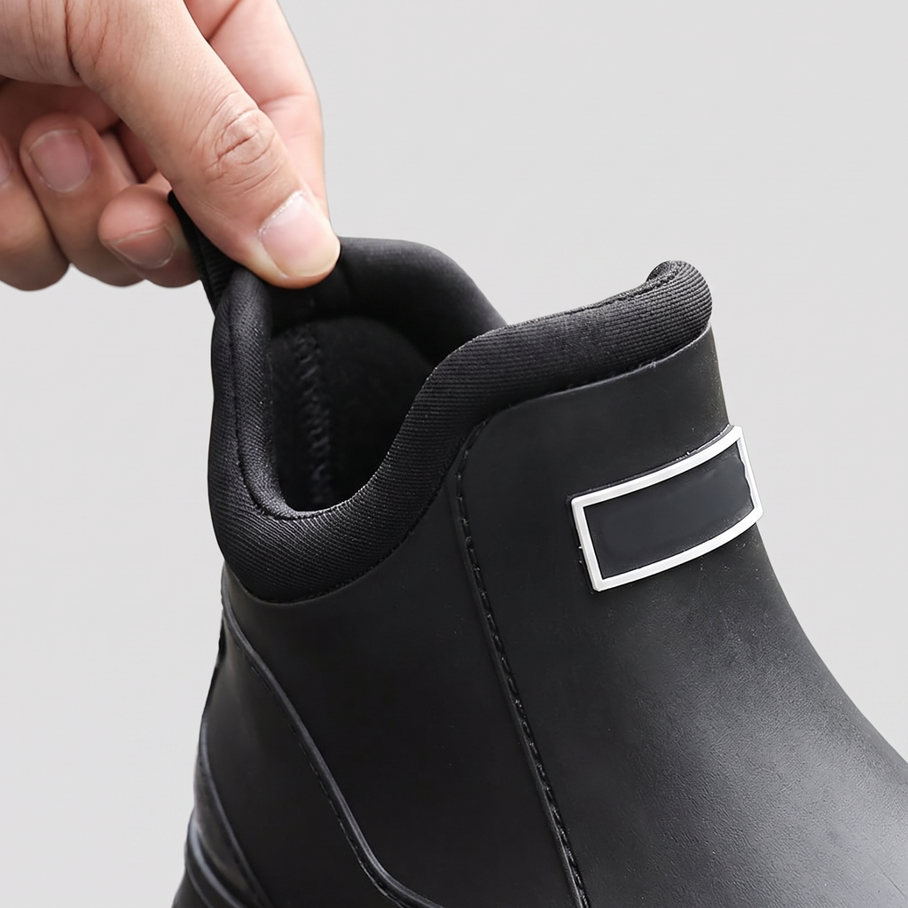 Kurze Gummistiefel – wasserdichte Slip-on Gartenschuhe, knöchelhoch
