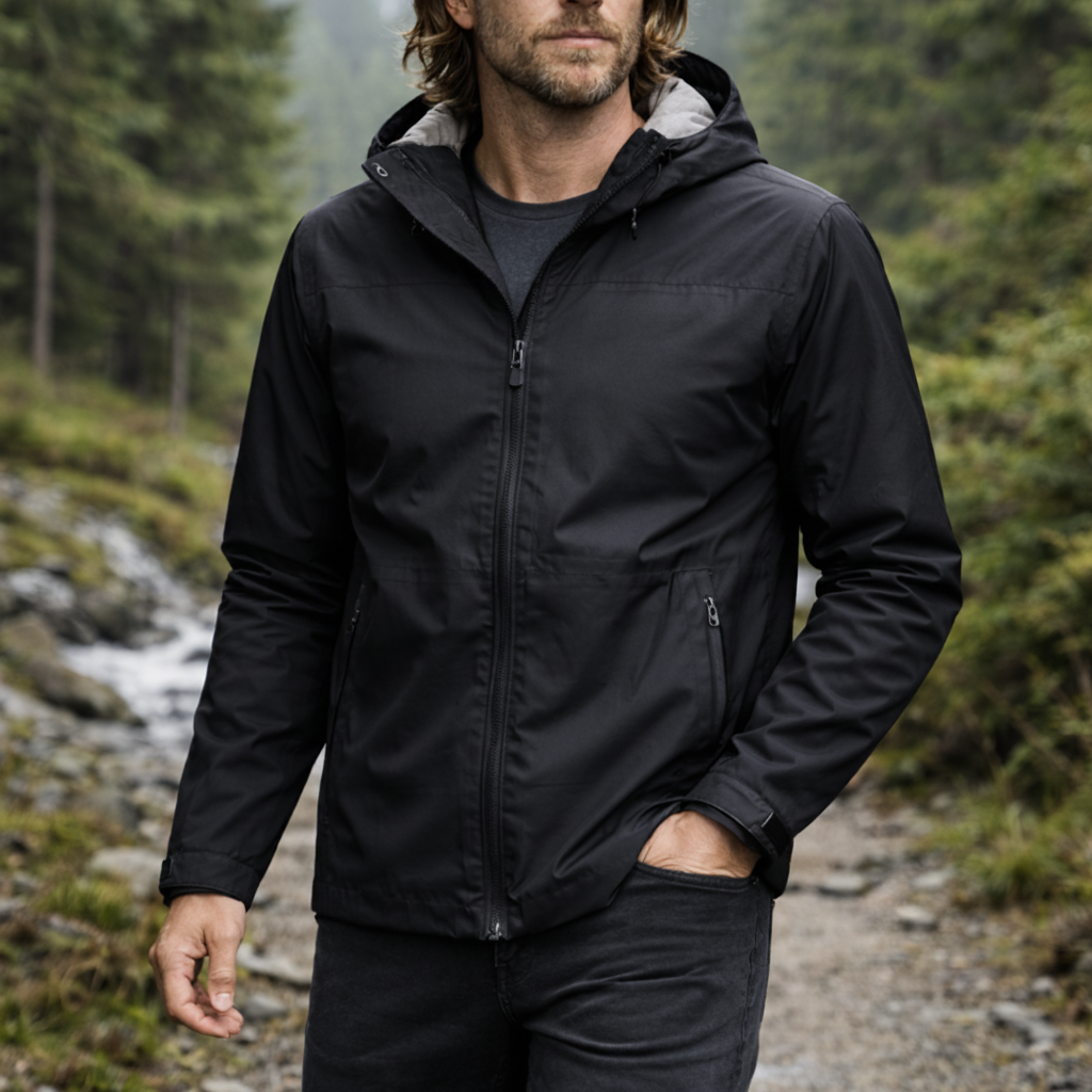 Leichte, wasserdichte Unisex-Jacke für Outdoor und Alltag