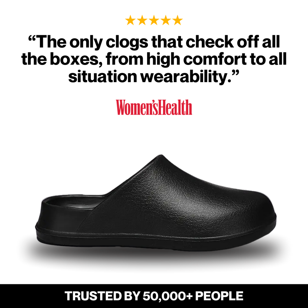 Comfort-Clogs mit rutschfester Sohle