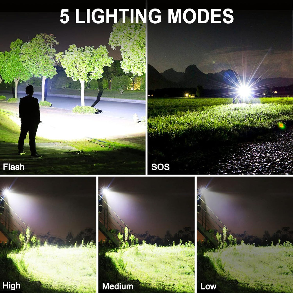 LED-Taschenlampe – leistungsstark und hell für den Alltag & Outdoor