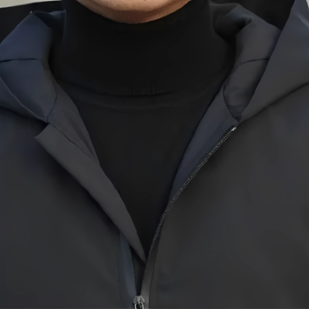 Wasserdichte Softshelljacke für Herren – Winddichte Regenjacke mit Kapuze