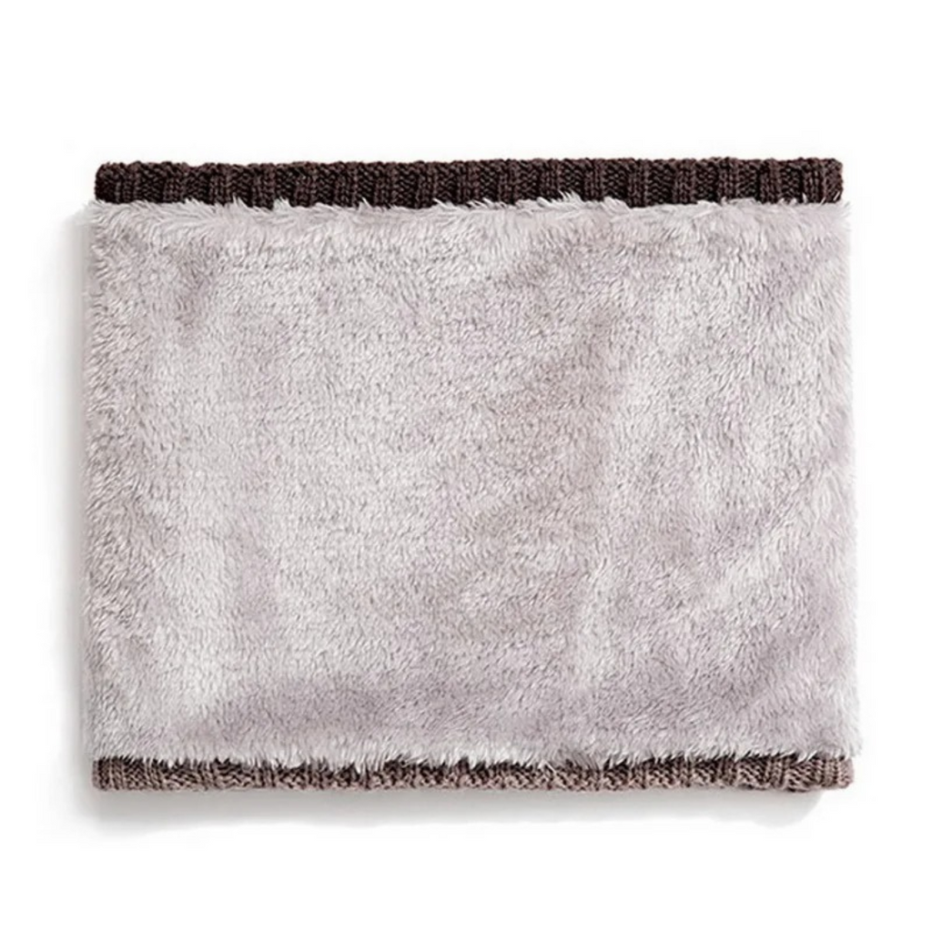 Halswärmer Strick mit Fleece-Innenfutter – WinterKnit