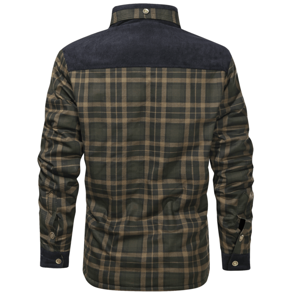 Flanelljacke Herren gefüttert & kariert – NordHaven Lumber Coat