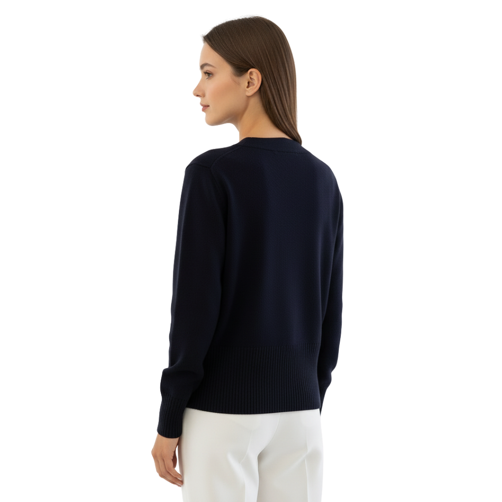 PureCharm V-Ausschnitt-Strickcardigan