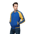 Herren Retro-Trackjacke mit Streifen – Klassische Sportjacke mit Reißverschluss