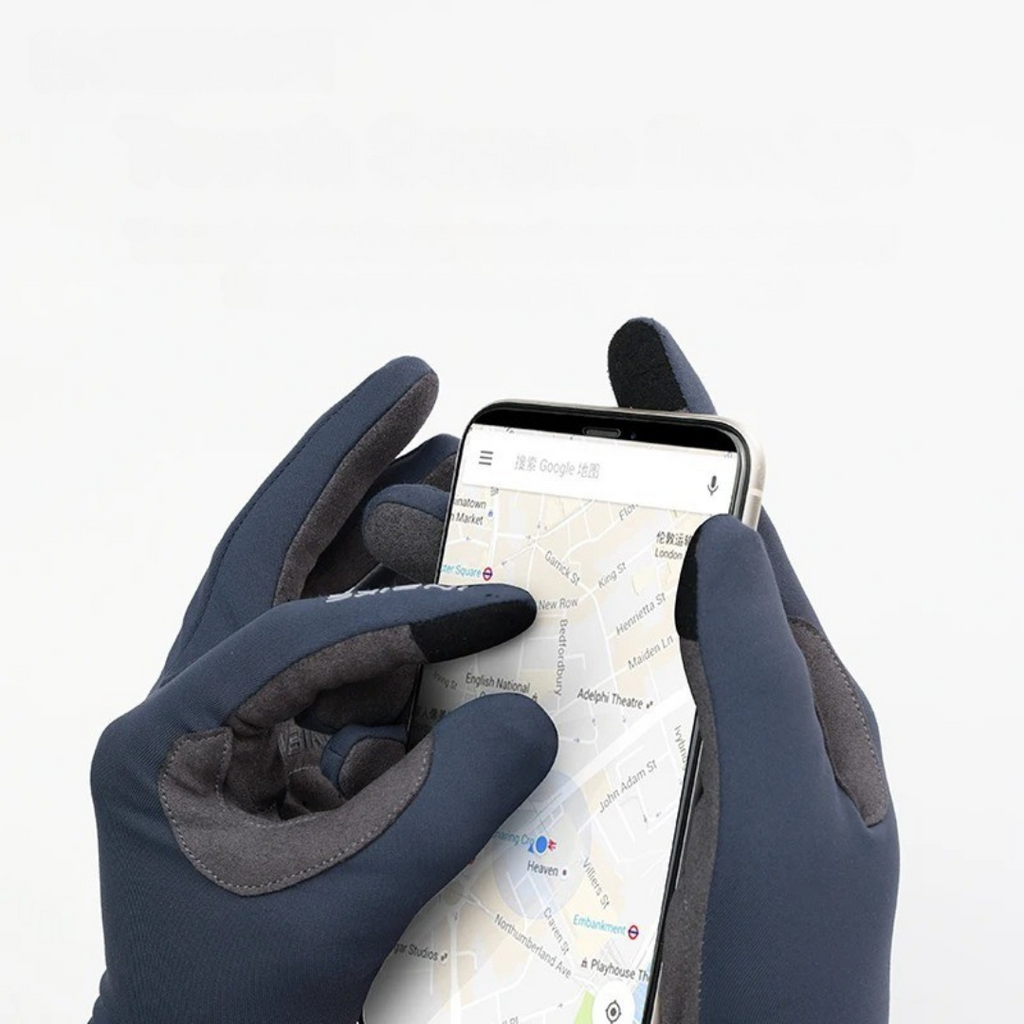 Fahrradhandschuhe Winter Touchscreen – ThermoGrip Flex