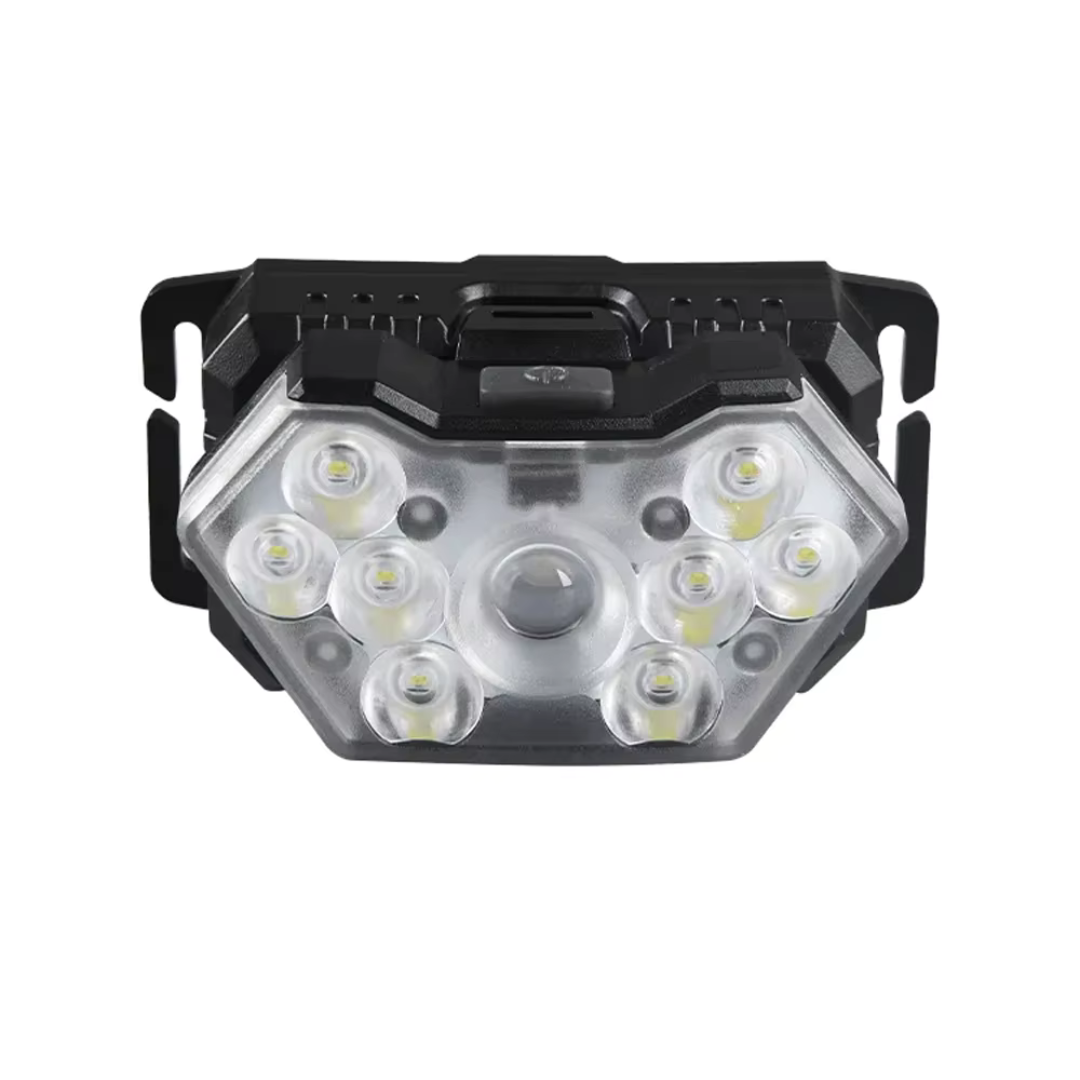 LED Stirnlampe 9-fach mit Sensor & USB – ProBeam 6X