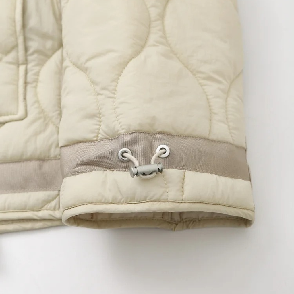 Mantel Damen gesteppt mit Reißverschluss & Taschen – AirSoft Cotton Jacket
