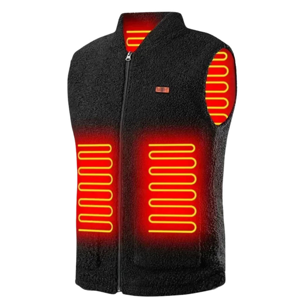 USB beheizt Weste mit 3 Heizstufen & Typ-C-Anschluss – ThermoCore Vest