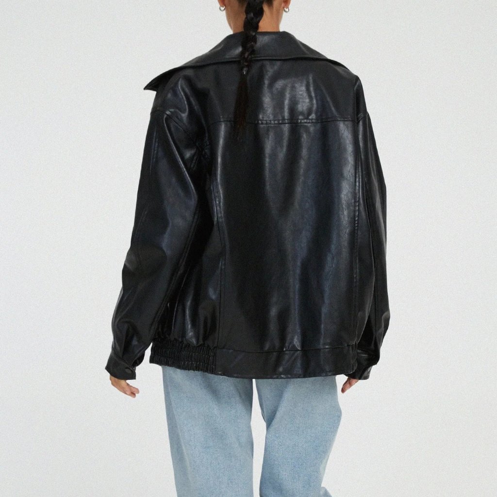 Damen Oversize mit Reißverschluss & Taschen – UrbanEase Layer