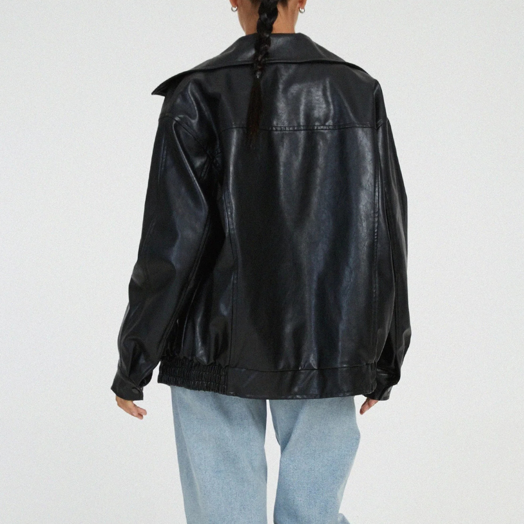 Damen Oversize mit Reißverschluss & Taschen – UrbanEase Layer