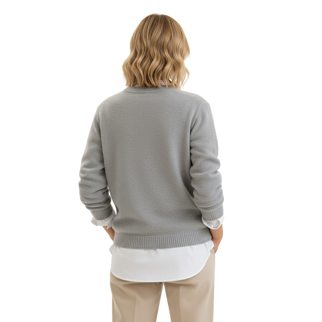 Raven Weicher Strickpullover