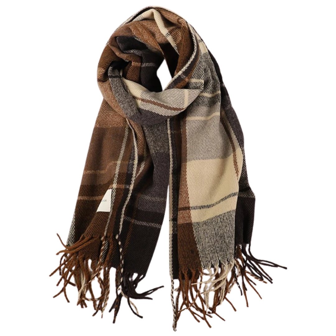 WinterWeb | Warmer Karoschal mit weichem Griff