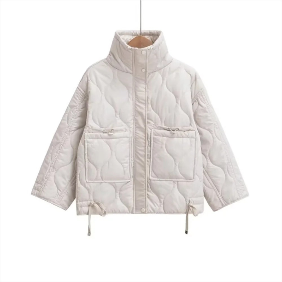 Mantel Damen gesteppt mit Stehkragen & Taschen – ArcticWave Winterjacke