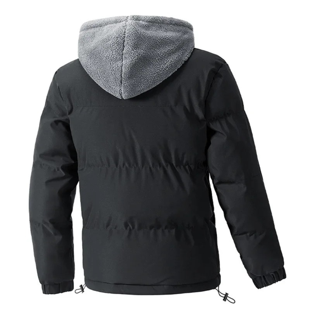 Jacke für Herren mit Fleecefutter & Kapuze – NordFrost Parka