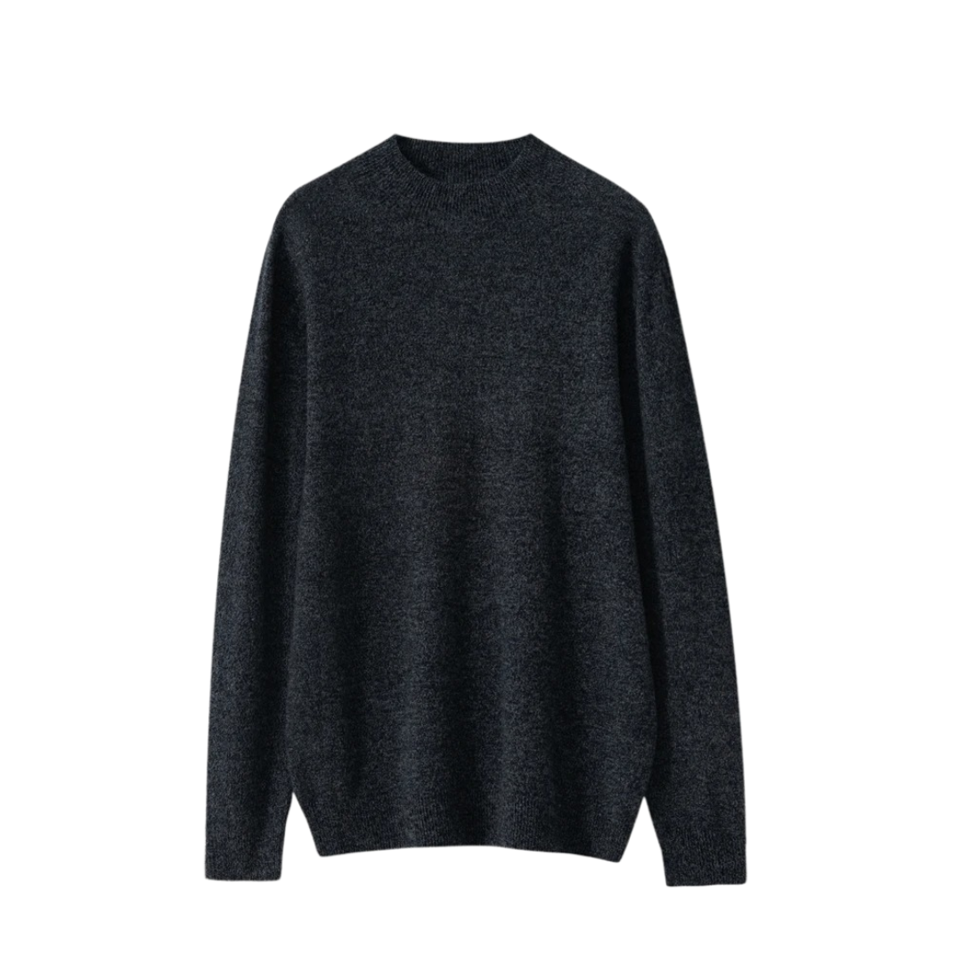 Herren Pullover mit Stehkragen
