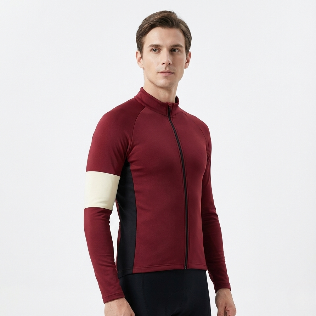 VeloTherm Herren-Langarm-Radtrikot