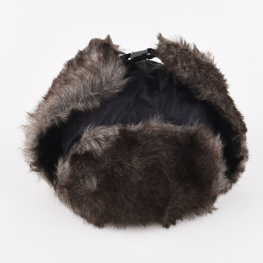 Mütze mit Kunstfell & wasserabweisender Winterwärme – NordFell Aviator