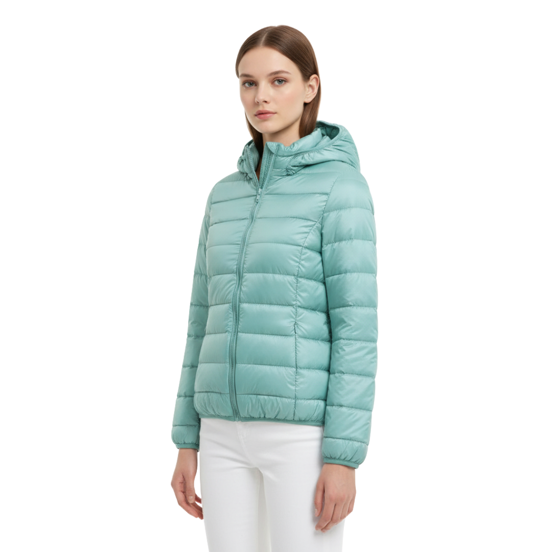 Steppjacke mit Kapuze für Damen