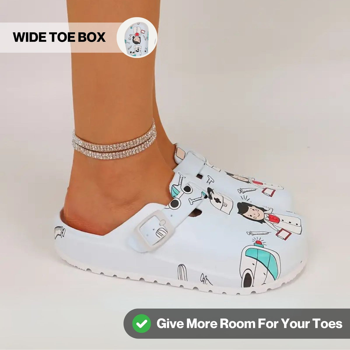 Comfort-Clogs Sondereditionen mit Fußgewölbestütze
