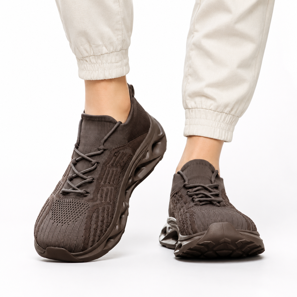 Komfort-Walking-Sneaker mit breiter Zehenbox – Premium-Variante