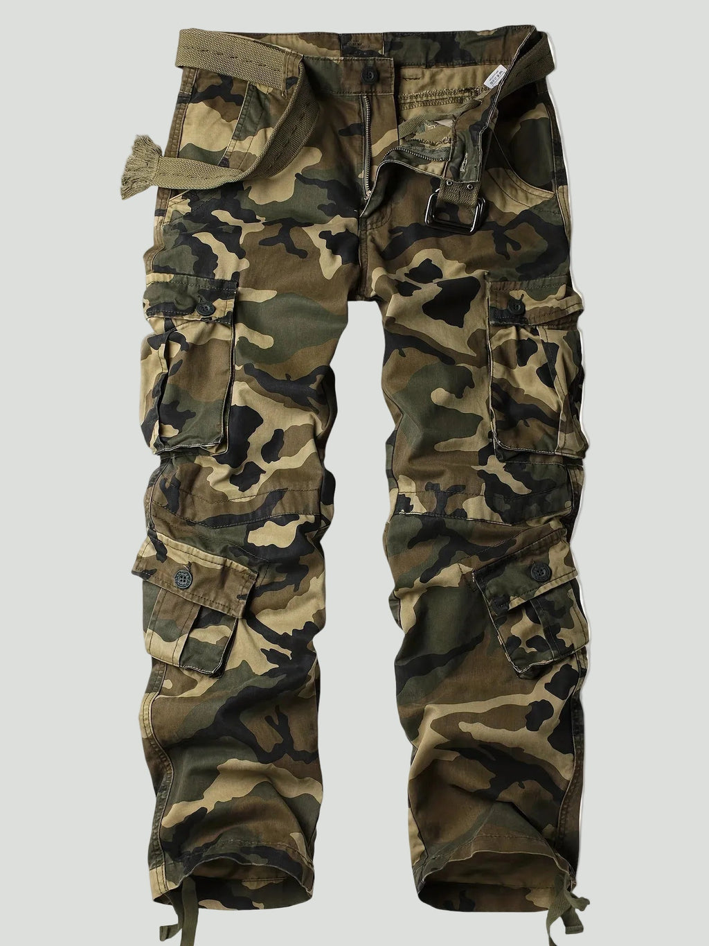 Herren Camouflage-Cargohose mit vielen Taschen