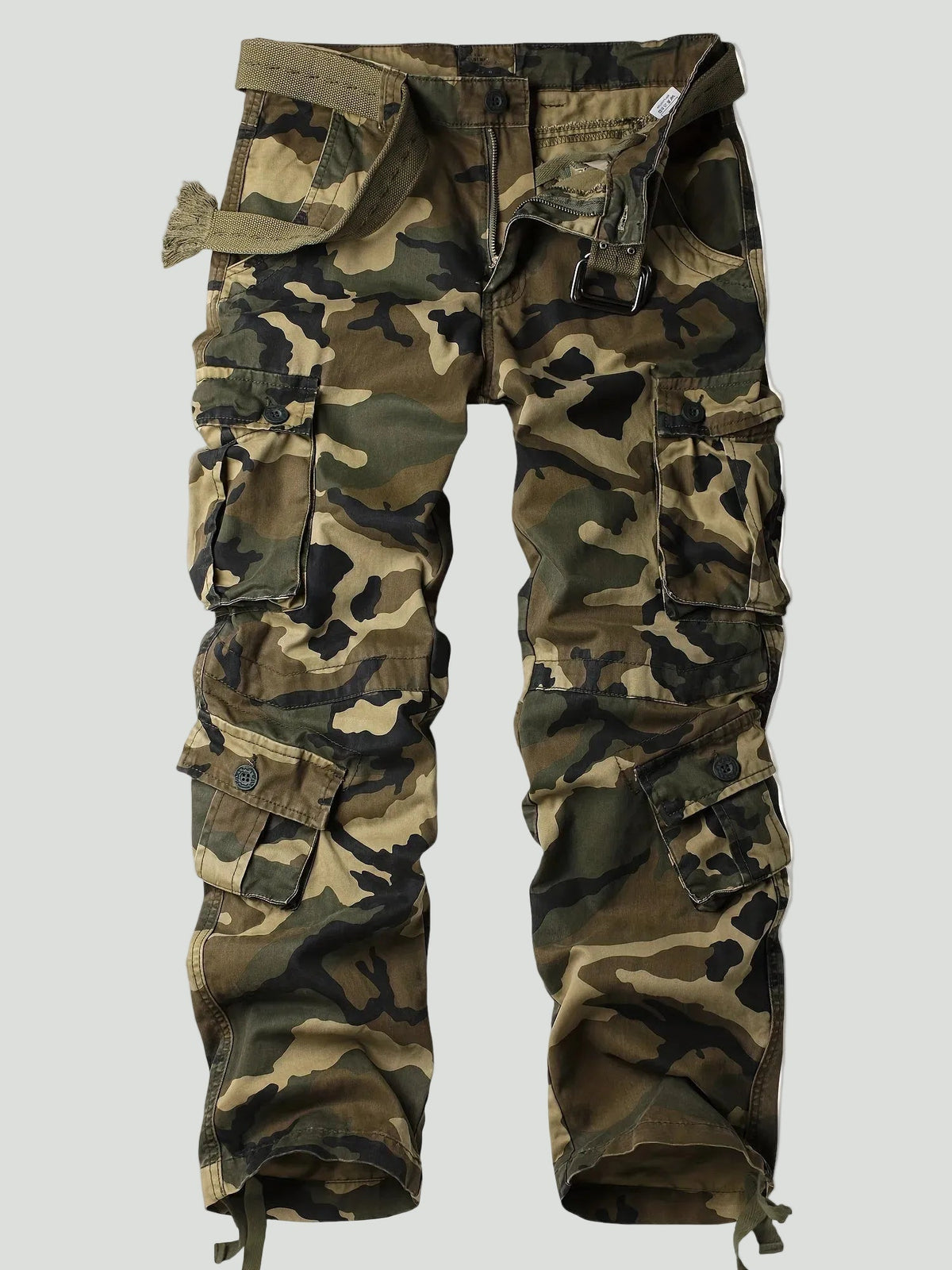 Herren Camouflage-Cargohose mit vielen Taschen