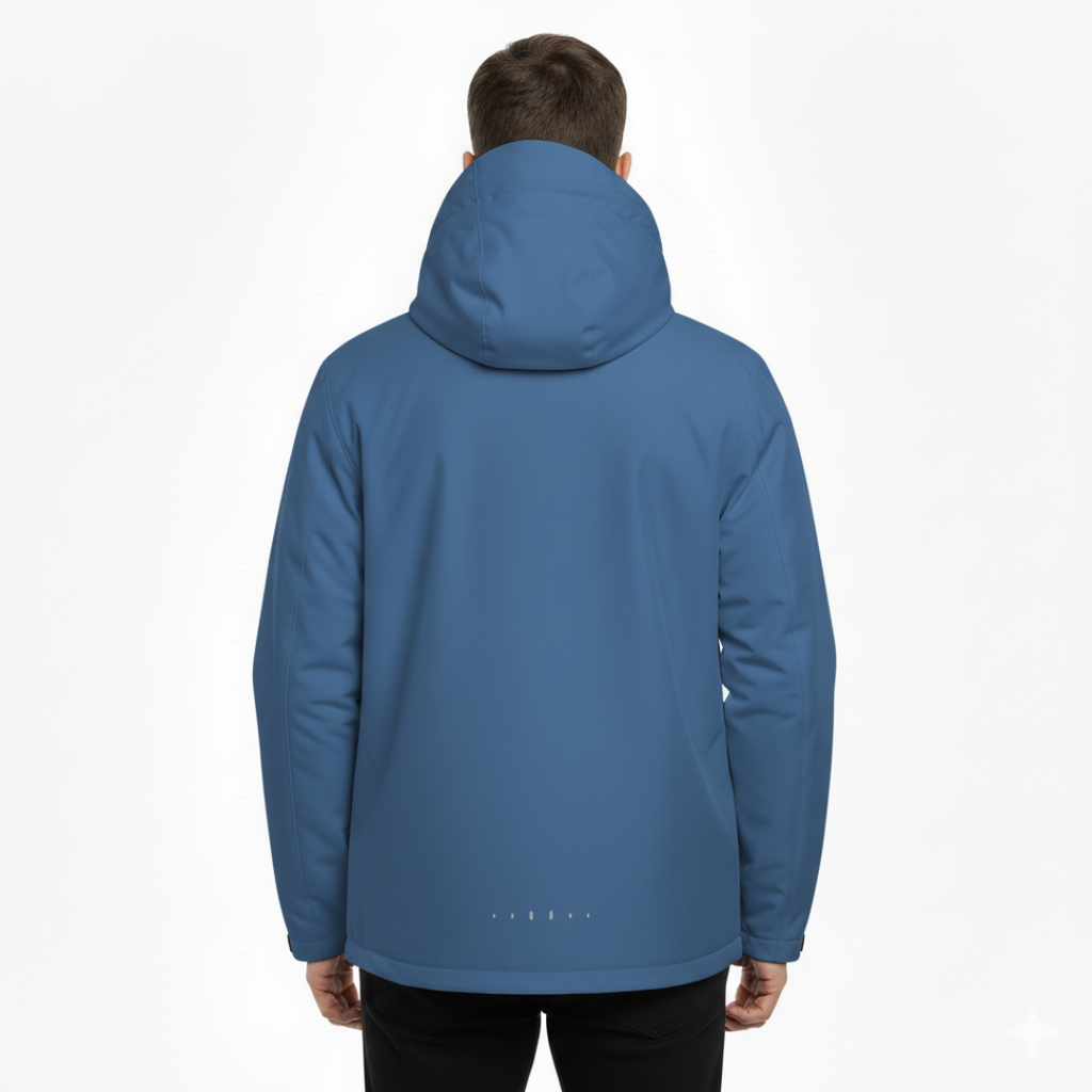 Herren Kapuzen-Wasserdichte Regenjacke – Legere Alltags-Regenjacke für Herren