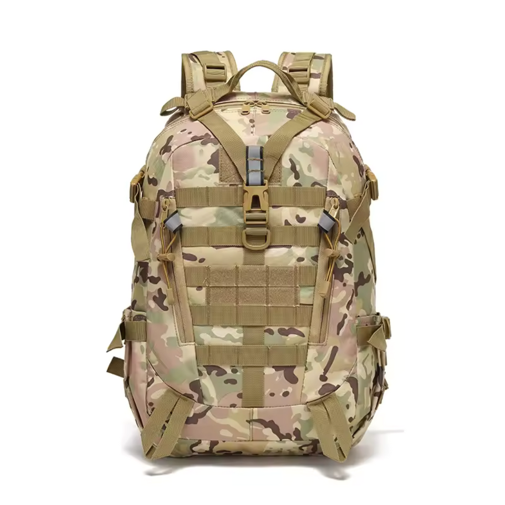 Robuster Outdoor-Rucksack 40L mit Reflektor – Pickag ReconPack