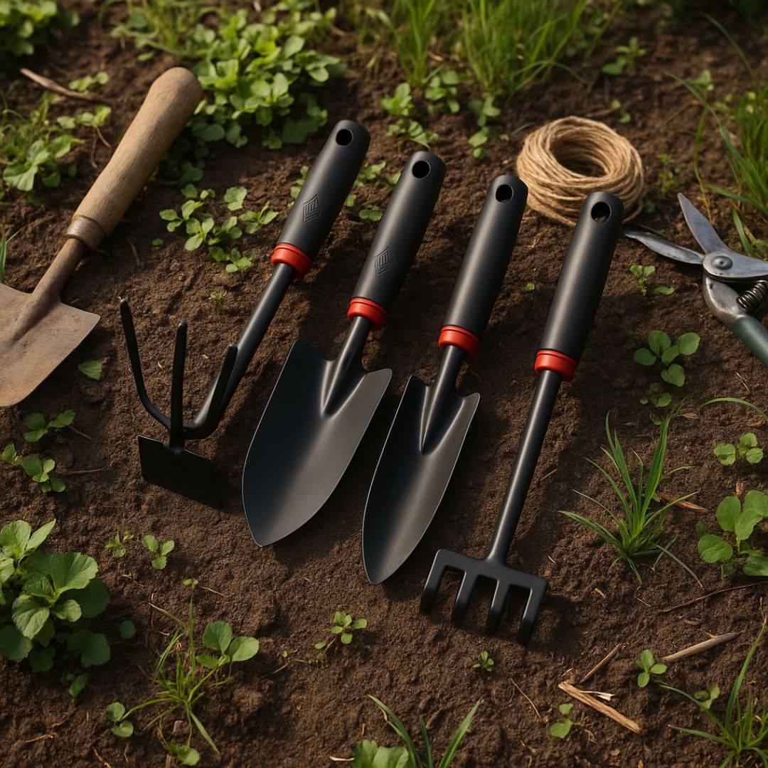 Gartenwerkzeug Set 4-teilig – ErdFix ProLine