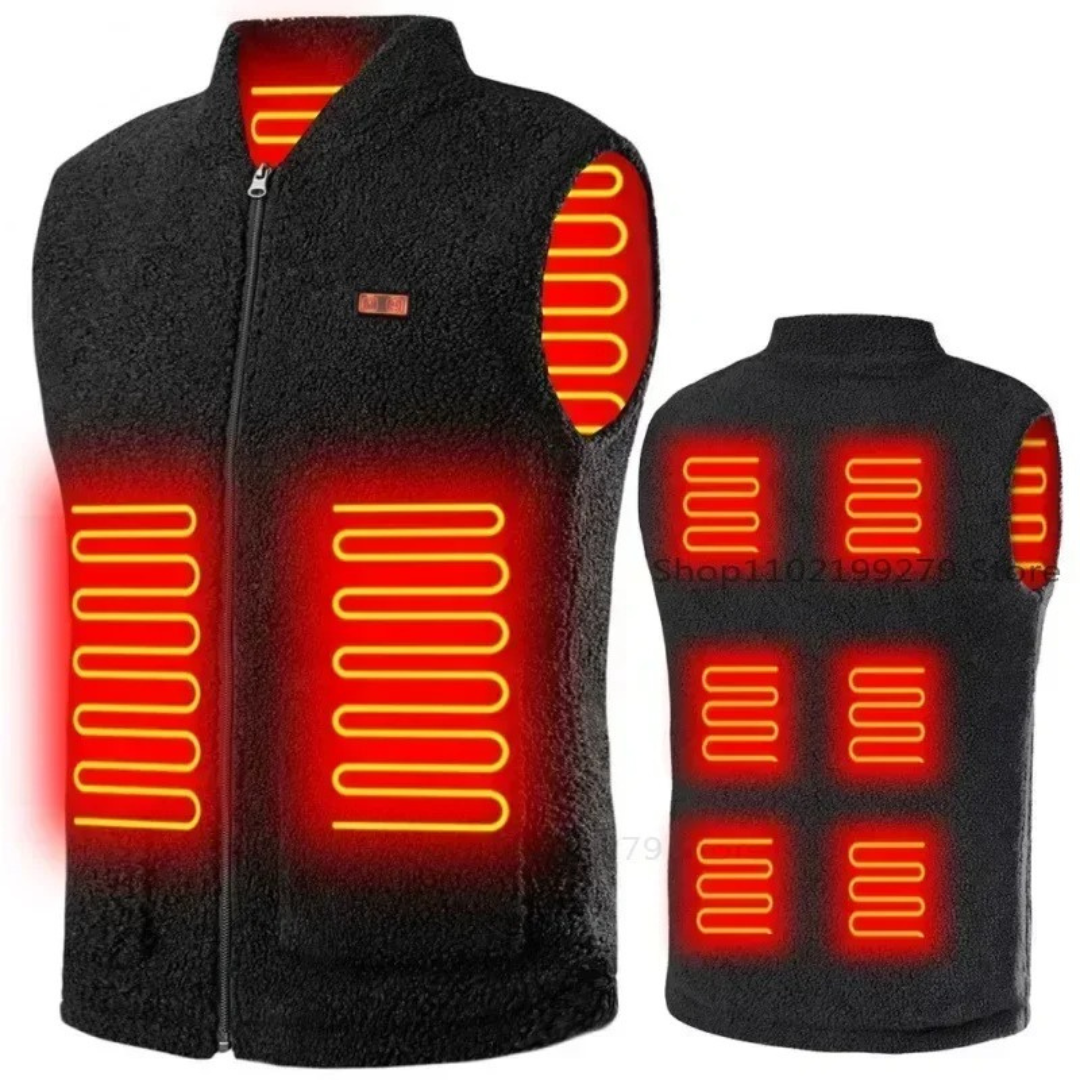 USB beheizt Weste mit 3 Heizstufen & Typ-C-Anschluss – ThermoCore Vest