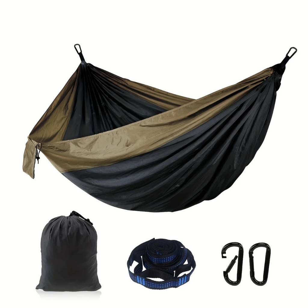Hängematte Doppel für Camping – RelaxMate Duo