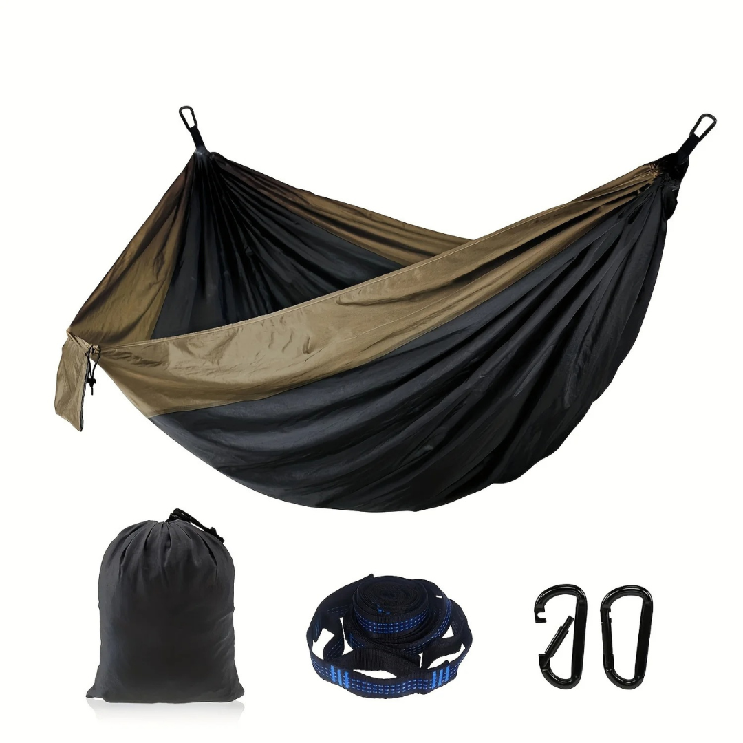 Hängematte Doppel für Camping – RelaxMate Duo