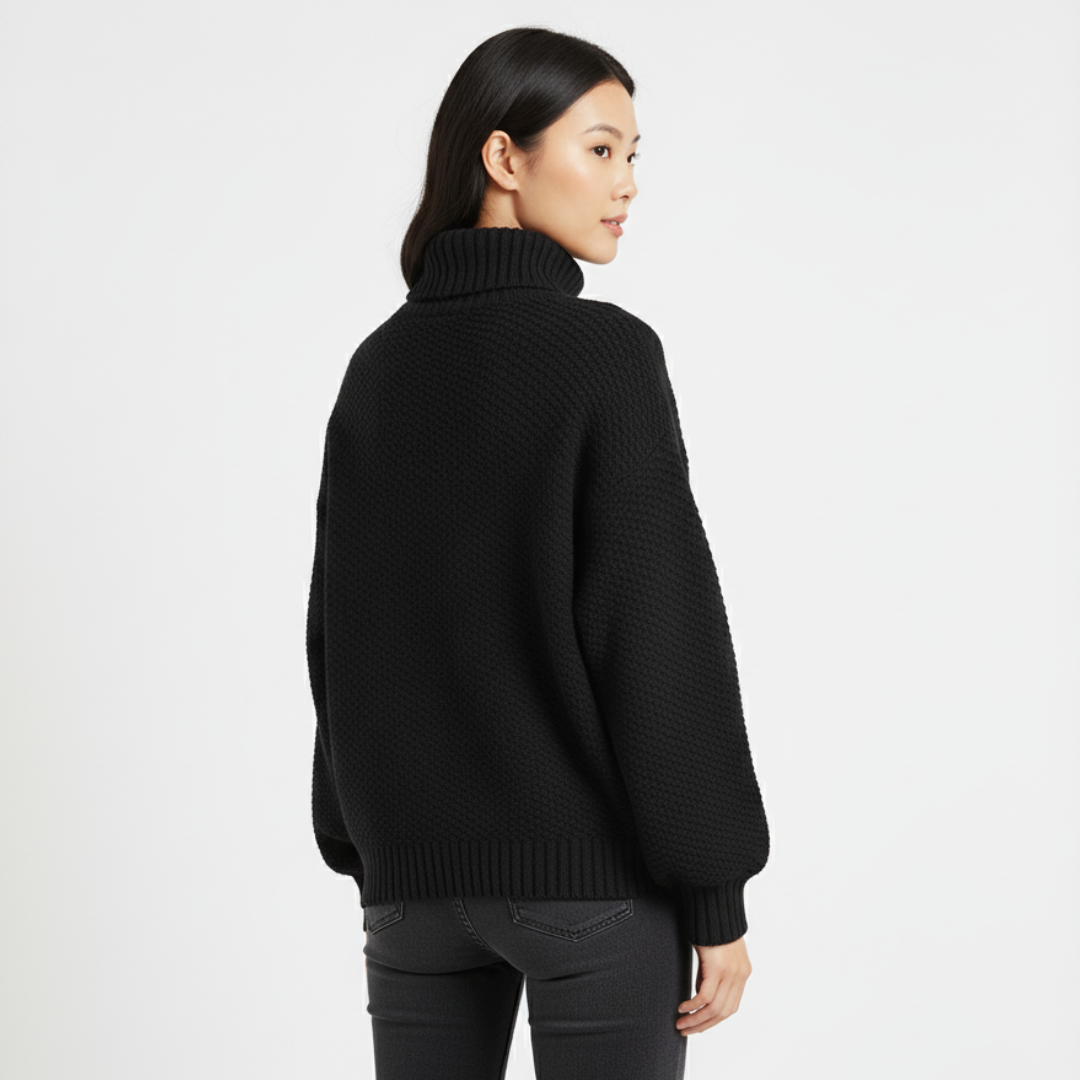 SandLoom Rollkragenpullover