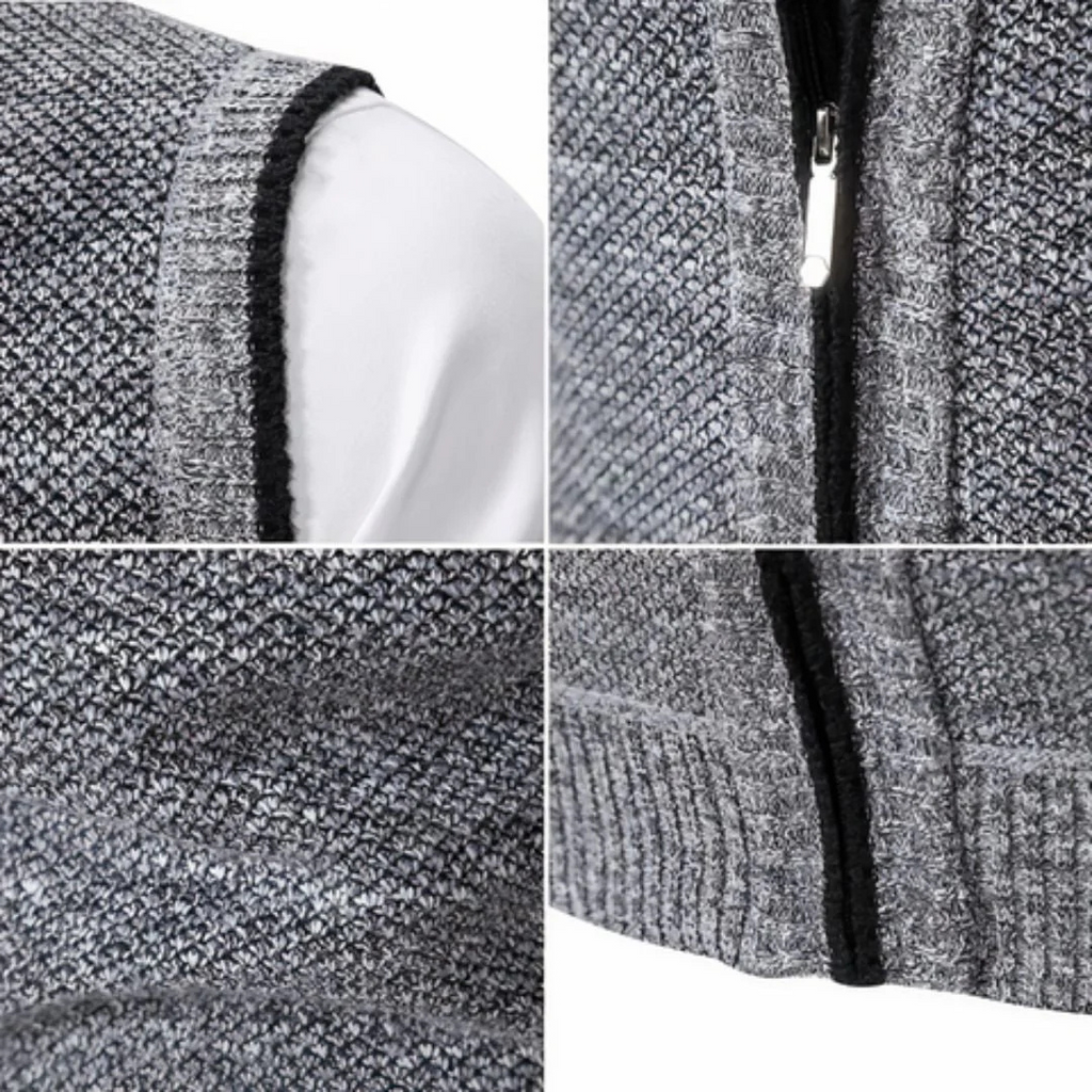 Pullover Bodywarmer Herren mit Reißverschluss & leichter Isolierung – ClassicLayer Vest
