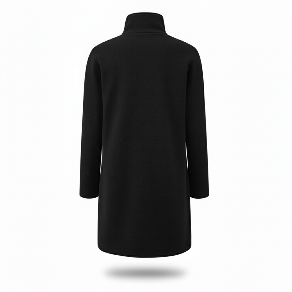 Eleganter Wintermantel Damen lang & warm im Woll-Look – Nordura Coat