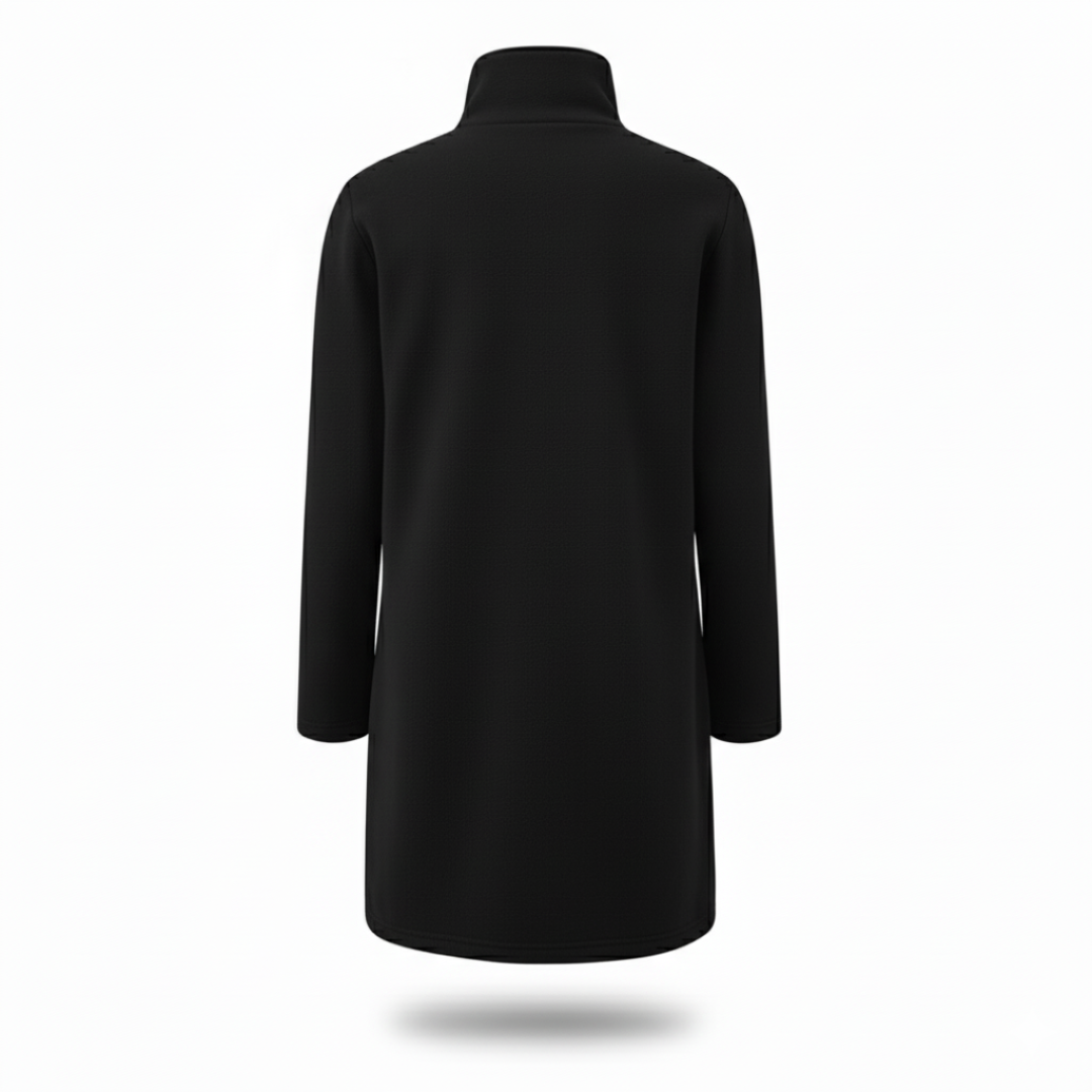 Eleganter Wintermantel Damen lang & warm im Woll-Look – Nordura Coat