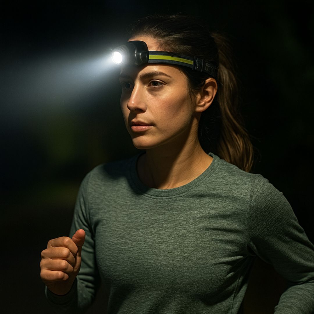 THUNDERLIGHT - Profi Stirnlampe 1000 Lumen inkl. Rotlichtmodi